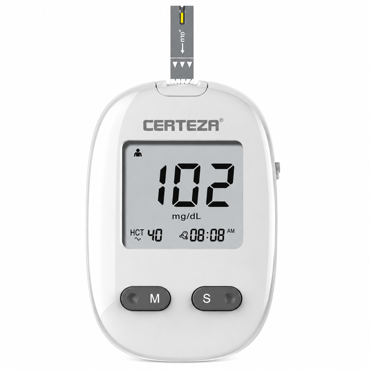 Certeza GL 100 Blood Glucose Monitor (Glucometer)