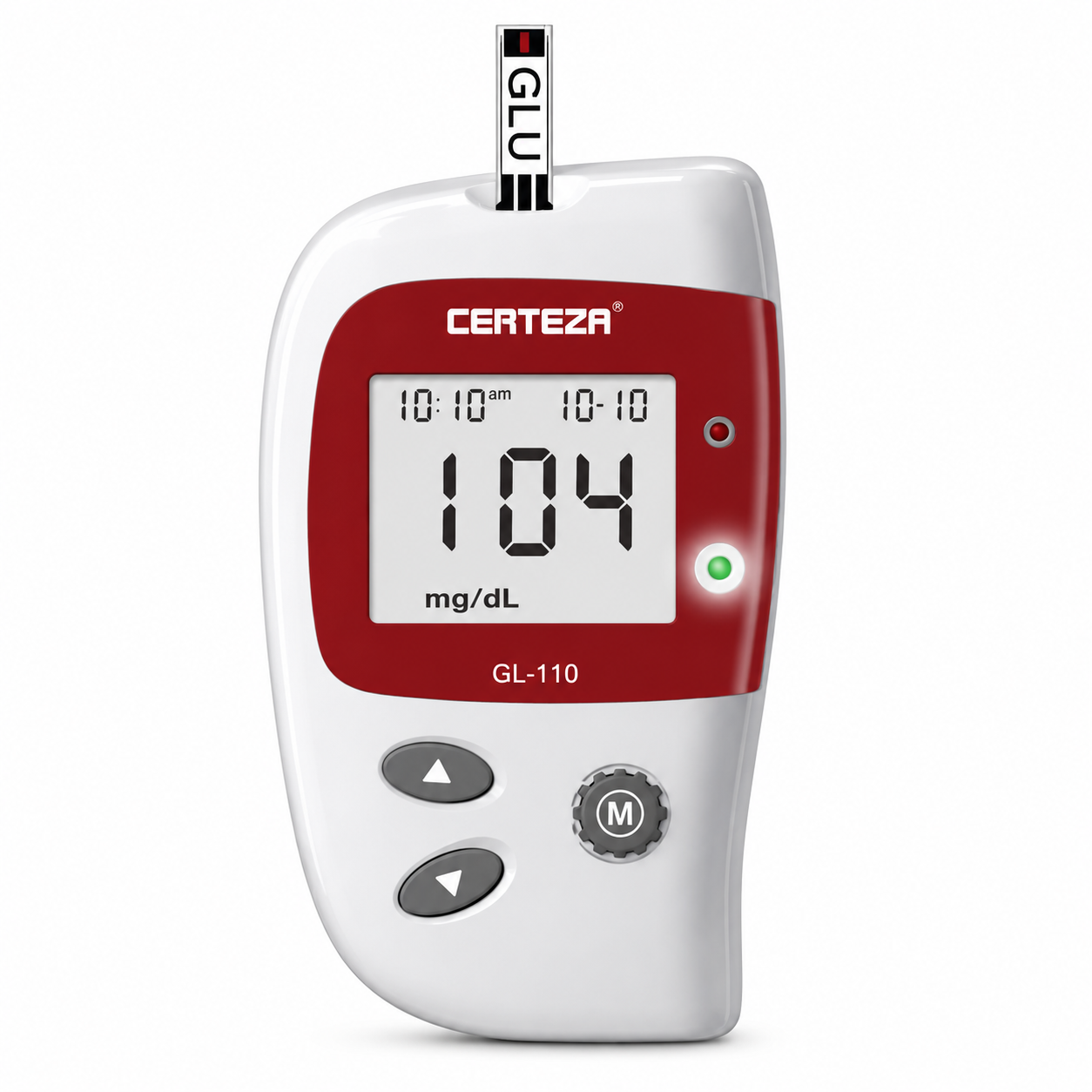 Certeza GL-110 Blood Glucose Monitor(Glucometer)