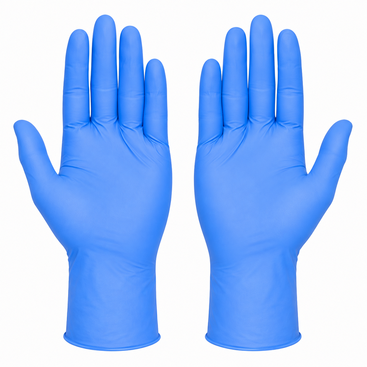 LifeCare Blue Nitrile Examination Gloves Box